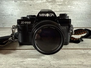 Minolta X-700 35mm Film SLR Camera Kit with 50mm Lens, Tested and Working - Picture 1 of 11