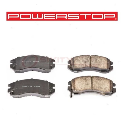 PowerStop Front Disc Brake Pad Set for 1990-1996 Subaru Legacy 2.2L H4 - yb Foto 1 de 4