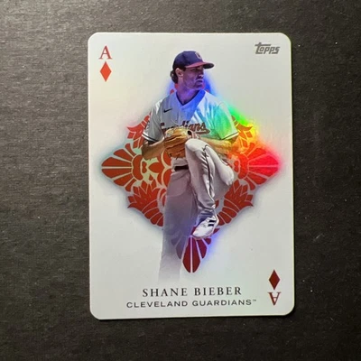 2023 Topps Series 1 - All Aces Shane Bieber #AA-15 - Image 1 of 2