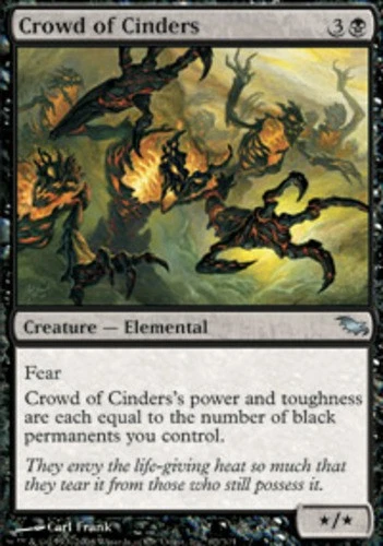Crowd of Cinders - Shadowmoor #63/301 MTG Magic The Gathering - Image 1 of 1