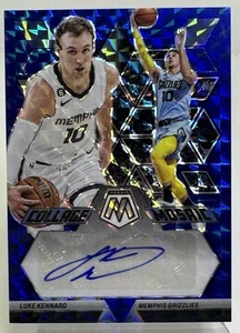 Luke Kennard 2022-23 Panini Blue Mosaic /49 Collage Autograph #CM-KEN Auto Card - Imagen 1 de 3