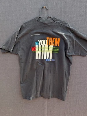 Camiseta religiosa canadiense cuatro cuadrados - talla XL Foto 1 de 4