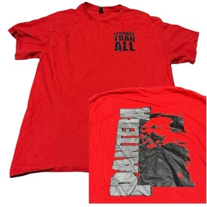 Camiseta roja grande de doble cara Pantera Stronger Than All para hombre - Imagen 1 de 8