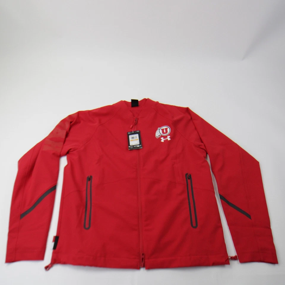 Utah Utes Under Armour Jacket Men's Red New - Image 1 of 1