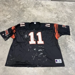 Cincinnati Bengals Akili Smith #11 Champion Men’s Jersey Size 52 2XL PAINT RARE - Picture 1 of 8