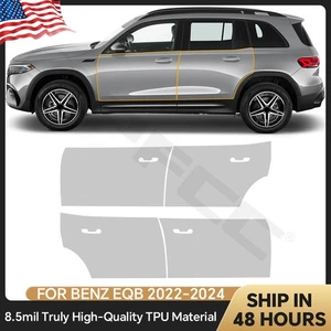 For Benz EQB 2022-2024 Doors Precut Paint Protection Film Gloss Clear PPF TPU - Picture 1 of 20