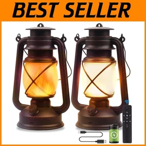Battery Powered Lanterns Rechargeable 10 Hours - Picture 1 of 9