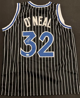 Shaquille O'Neal Signed Autographed Custom Orlando Magic Jersey JSA - Image 1 of 4