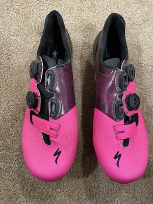 Specialized S-Works RD 6 9 US/42 EU con tacos Shimano SM-SH11 amarillo SPD-SL Foto 1 de 4