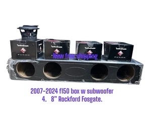 Rockford Fosgate Punch P2D4-8 Box Subwoofer Ford F150 2007 -2024 4 8” free shipp - Picture 1 of 7