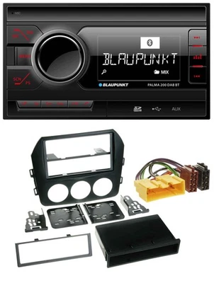 Blaupunkt MP3 Bluetooth DAB 2DIN SD USB Autoradio für Mazda MX 5 (NC, ab 2008) - Bild 1 von 4