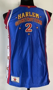 Vintage Harlem Globetrotters Dizzy Grant #2 genähtes Trikot Größe Small - Bild 1 von 5