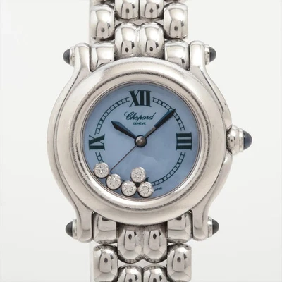 Chopard Happy Sport 27/8250-23 SS SS QZ BlueShell-Face 5 eslabones adicionales 1 pantalla de enlace Foto 1 de 4