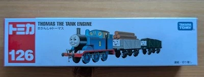TAKARA TOMY TOMICA LONG TYPE No.126 Thomas & Friends Thomas The Tank Engine New - Image 1 of 4