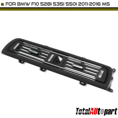 Chrome Dash Air Vent AC Grille for BMW F10 528i 535i 550i 2011-2016 M5 Center - Image 1 of 4