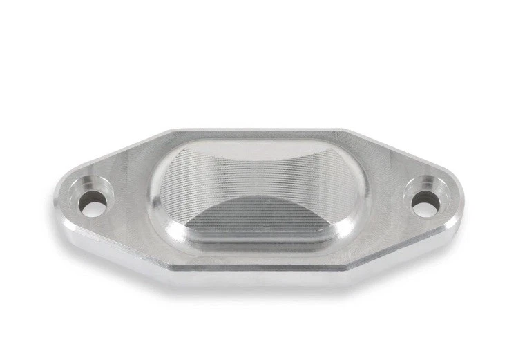 Placa de bloqueo de puerto de enfriador de aceite Holley 302-111 - Ford 7,3 L Godzilla Foto 1 de 1