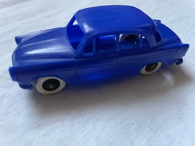 Voiture plastique miniature Simca Aronde P60 N°6 Clé 1/48e publicitaire BONUX - Photo 1/4