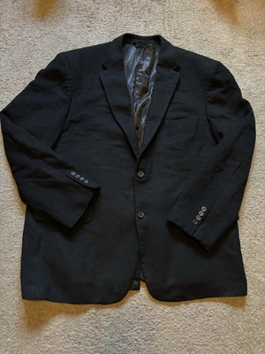 Blazer HARRIS LONDON negro 100 % cachemir talla 48 regular ABRIGO DEPORTIVO USADO EN EXCELENTE ESTADO para hombre Foto 1 de 4