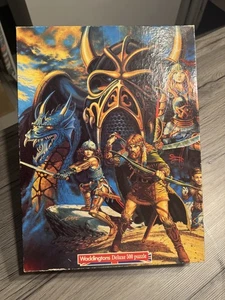 Dungeons And Dragons Jigsaw Puzzle Waddingtons 500 1984 Ref# 00854 Dragonlance - Picture 1 of 12