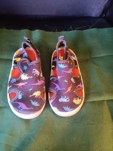 Carter's unisex child Troy water shoe sport sandal size 6 toddler Dinosaurs - Picture 1 of 4