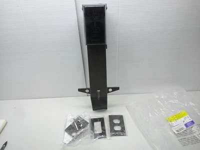 Poste de jardín exterior Arlington con cubierta integrada para Power GPD19BRGC Foto 1 de 4