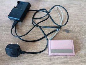 Sony Cybershot Carl Zeiss Vario-TessarDSC-T20 Pink Digital Camera SPARES REPAIR - Picture 1 of 23