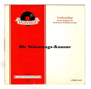 Vinyl-10"-Cover # only Cover # Die Stimmungs-Kanone # Polydor # 1959 # vg- - Bild 1 von 3