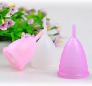 Copa Menstrual de Silicona (Tallas S y L) Envío del color aleatorio - Imagen 1 de 4