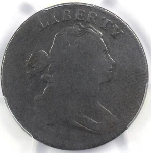 1796 1c S-107 Reverse of 1794 Draped Bust Large Cent PCGS Good 6 EX; Reynolds - Picture 1 of 5