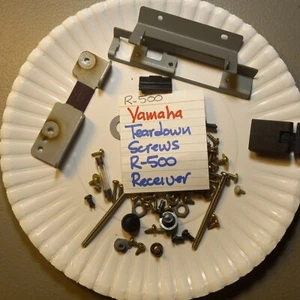 📈 TORNILLOS DESMONTABLES 💥 RECEPTOR ESTÉREO YAMAHA R-500 💥 - Imagen 1 de 3