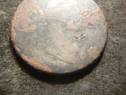 1798 Dated Draped Bust Large Cent  RXR LNDR Cover