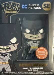 FUNKO POP PIN! DCEASED BATMAN GAMESTOP EXCLUSIVE SE DESEASED HEROES NEW ENAMEL - Picture 1 of 1