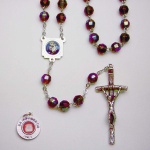 紫水晶念珠收藏基督教念珠 Ebay