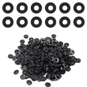 300Pcs M2 Nylon Flat Washers, 2Mm ID 5Mm OD 1Mm Thickness Plastic Spacer, Sealin - Picture 1 of 12