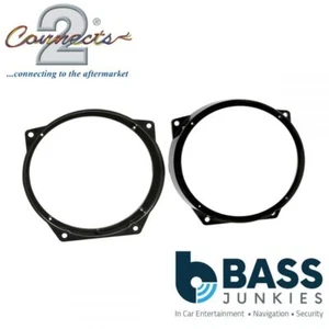 Brackets fit 6.5" Speakers to a BMW Mini 2001-06 Front Doors R50/52/53 Models - Picture 1 of 2