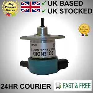 *Nuevo* Válvula solenoide de parada de combustible 17208-60015 Kubota V1505 V1305 D905 D1005 D1105 - Imagen 1 de 5