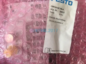 1PC New FESTO CPV10-GE-FB-8 18252 Electrical interface - Picture 1 of 2