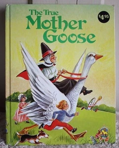 Vintage 1979 The True Mother Goose Illustrated by Eulalie A Gingerbread Book  - Picture 1 of 8