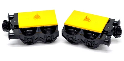 LEGO City 60336,60337 Eisenbahn Drehgestell Waggon Achse Komplett / 2 Stück - Bild 1 von 2