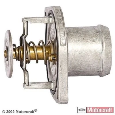 Ford 6.0l 6.0 powerstroke Thermostat Mororcraft Coolant 2003-2007 F250 F350 F450 - Image 1 of 4