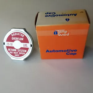 R18/ER-18/31318 TempGuard/Amgauge Radiator Cap, 15-18lbs - NOS - Picture 1 of 5