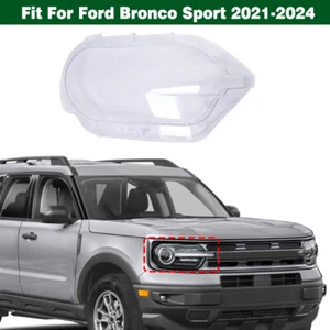 Right Headlight Lens Lampshade Cover Seal Glue For Ford Bronco Sport 2021-2024 - Foto 1 di 6