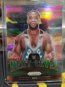 2022 Panini Prizm WWE Big E Wrestling Next Level Green Prizm Insert #2 PWE - Picture 1 of 2