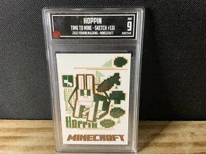 Panini Minecraft Time To Mine Trading Cards Karte TCCG 9 Mint Sketch Card Hoppin - Bild 1 von 2