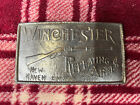 Winchester Repeating Arms New Haven Conn Belt Buckle Rifle Gun Collectors