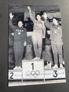 HEIDI SCHMID Olympiasiegerin 1960 Fechten Foto 10x15 Autogramm - Picture 1 of 1