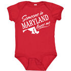 Inktastic Someone In Maryland Loves Me Baby Bodysuit Home Family Grandparents