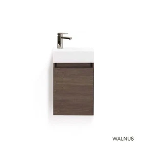 Gäste WC Badmöbel Waschbecken mit Unterschrank Waschtisch Handwaschbecken Bad - Bild 1 von 4