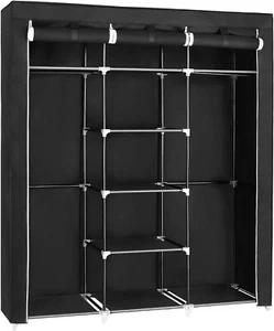 Bedroom Wardrobe Dressing Room Fabric Cabinet Kids Room Cabinet - Picture 1 of 10