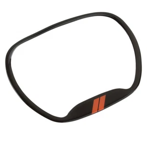 Black Car Steering Wheel Center Cover Ring Trim Fit For Dodge Charger 15-2021 - Picture 1 of 5